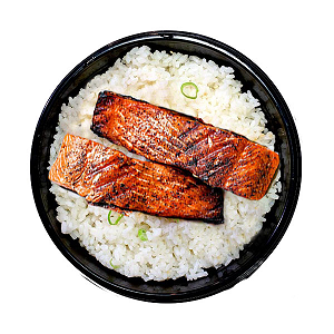 Salmon Teriyaki rice bowl