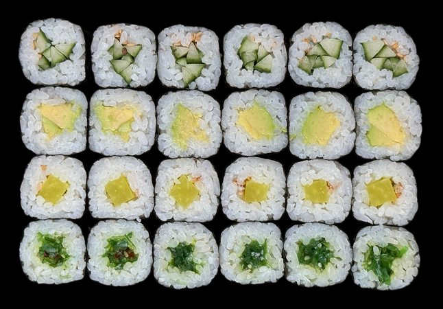 Hosomaki veggie set🌱🥑