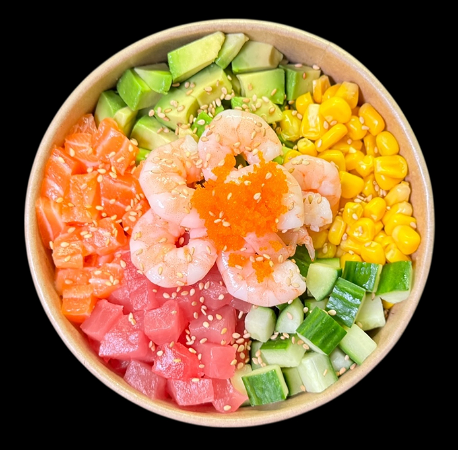 Pokebowl seafood