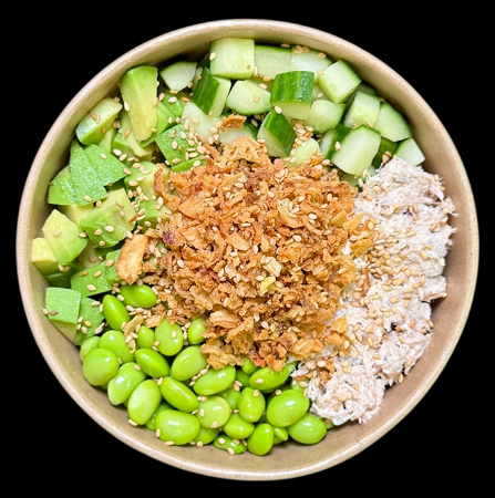 Pokebowl tuna salad