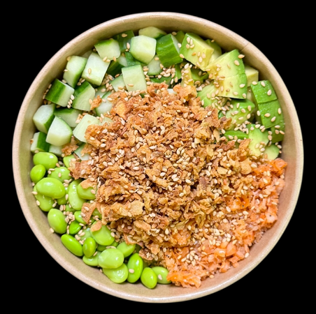 Pokebowl grilled sake