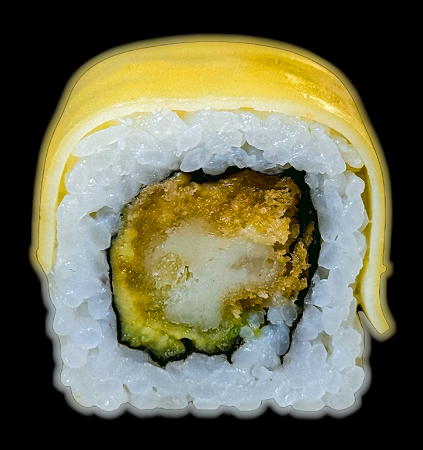 uramaki kaas flaming