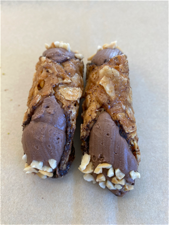 Cannoli siciliani CHOCOLADE GLUTENVRIJ