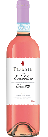 Bardolino Chiaretto (Poesie) ROSÉ NIEUW!!!