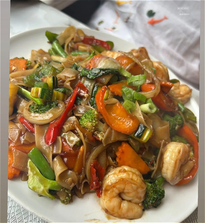 Drunken Noodles -Pad Kee Mao