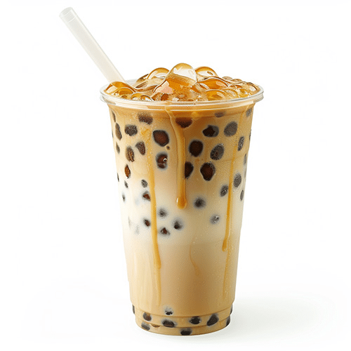 Brown sugar latte milk tea