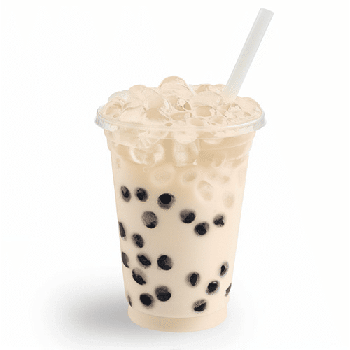 Coconut bubble milk tea