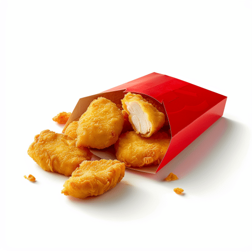 Vegan nuggets menu