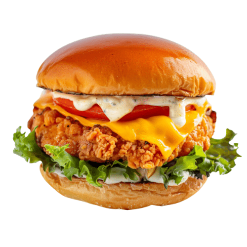 Zinger burger, halal