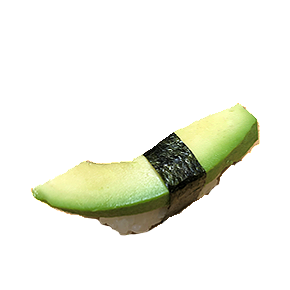 Avocado nigiri 