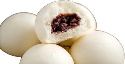 Red Bean Bun 3stuks