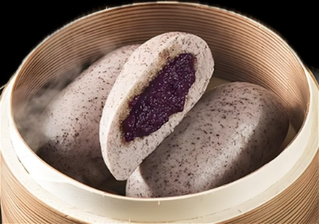 Paarse Zoete Aardappelbol 3stuks