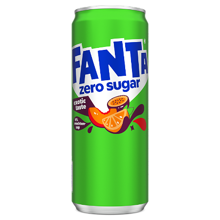 Fanta Exotic Zero Sugar (33 cl)