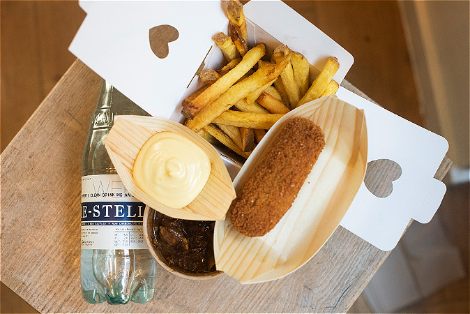 Friet menu  voor 3