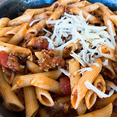 Penne Bologese
