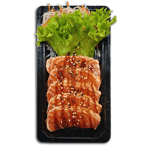 Tataki zalm sashimi