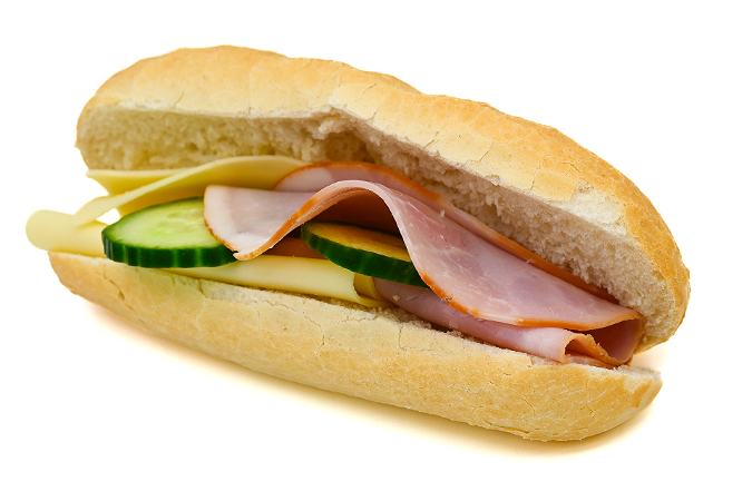 Broodje Roomkaas met Ham