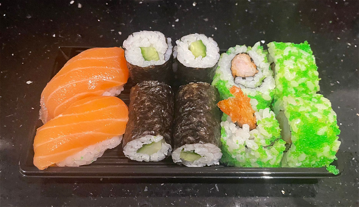 Sushi box klein 10st