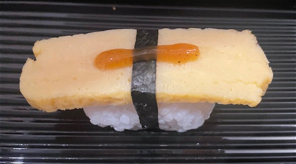 Tamago nigiri (zoete omelet)