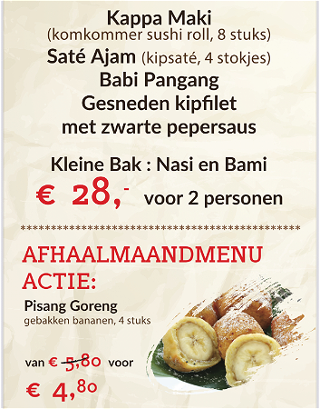 Afhaal Maandmenu September