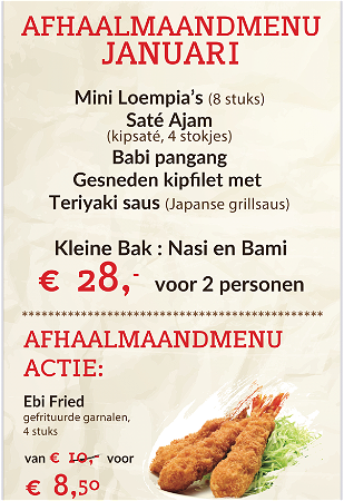 Afhaal Maandmenu Januari