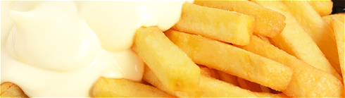Grote friet mayonaise