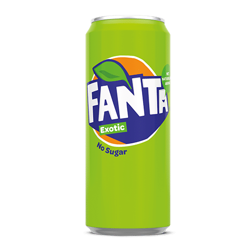 Fanta exotic no sugar 33cl