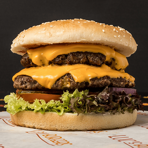 Double cheeseburger