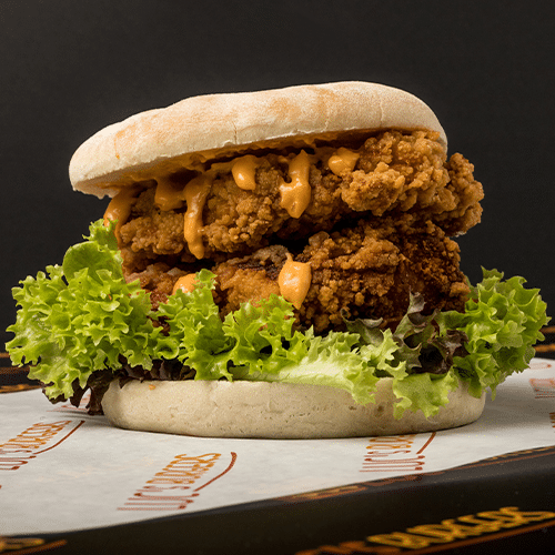 Double chickenburger
