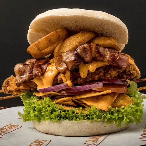 Luc's chickenburger