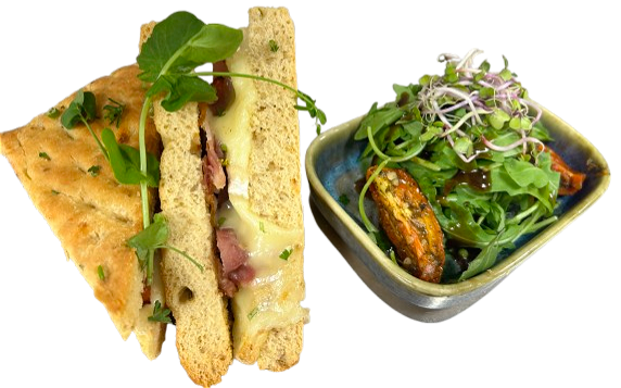 Tosti brie - stoofpeer - spek