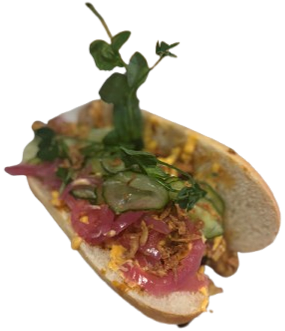 Broodje Surinaamse kip