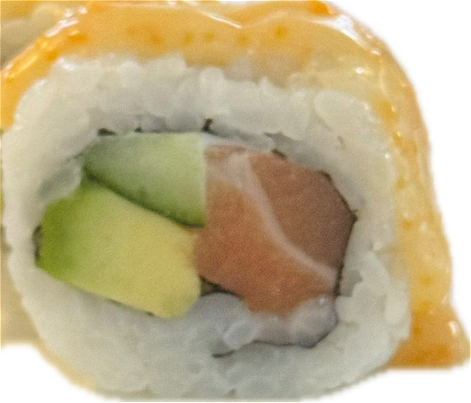 Salmon masago roll 