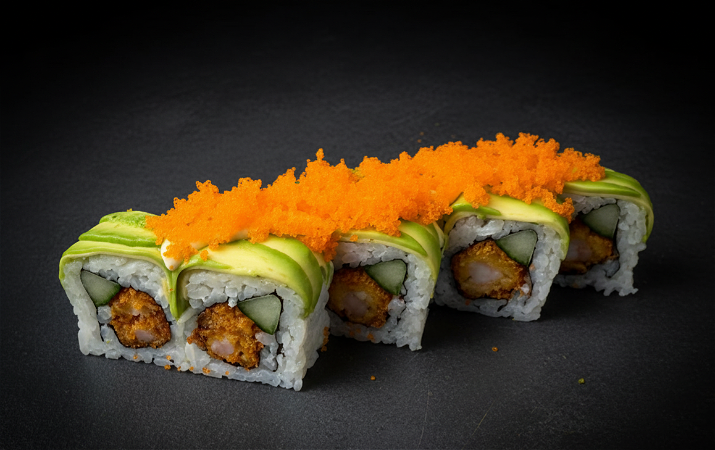 Soft Shell Ebi rol (NIEUW!)