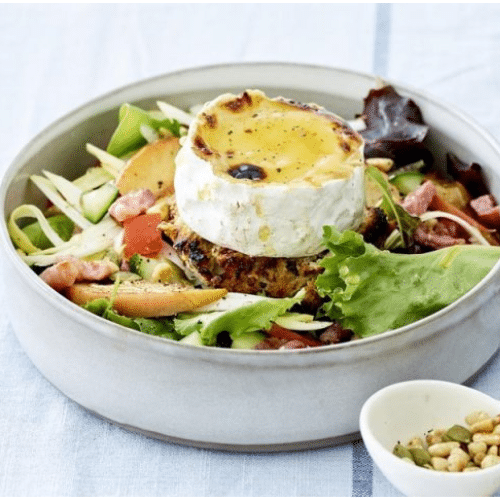 Salade met brie en walnoten