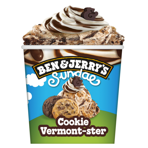 Ben & Jerry's Cookie Vermont-ster Sundae 427ml