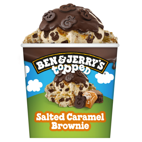 Ben & Jerry's Topped Salted Caramel Brownie 465ml