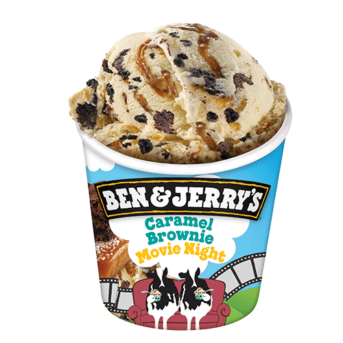 Ben & Jerry's Caramel Brownie Movie Night 465ml