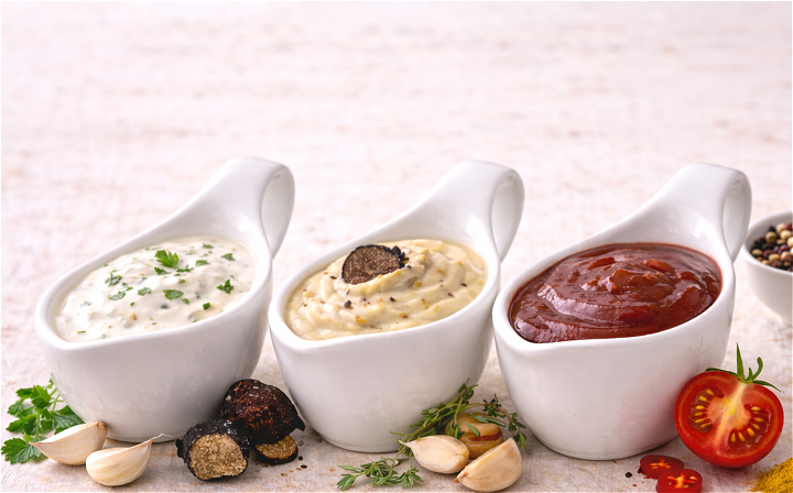 Huisgemaakte knoflooksaus