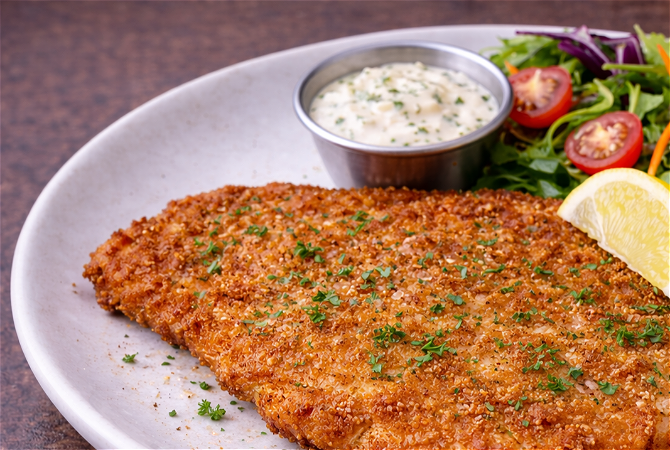 Gebakken schnitzel