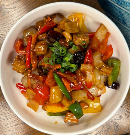 Tofu Phad Met Mamuang
