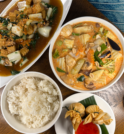 Familie menu vegetarisch