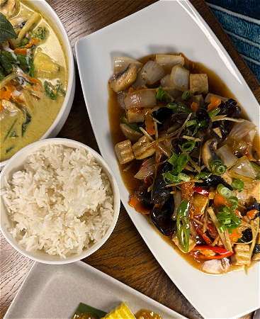 Familie menu vegetarisch