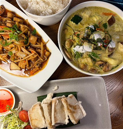 Familie menu vegetarisch