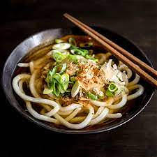 Japanese Udon noodle soup ä¹Œå†¬æ±¤é�¢