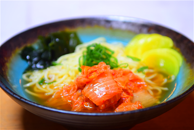 Kimchi ramen noodle soup æ³¡è�œæ‹‰é�¢ 