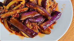 Yu xiang aubergine/eggplant é±¼é¦™èŒ„å­�