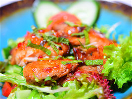 Salad vietnamese chicken è¶Šå�—å¼�çƒ¤é¸¡æ²™æ‹‰