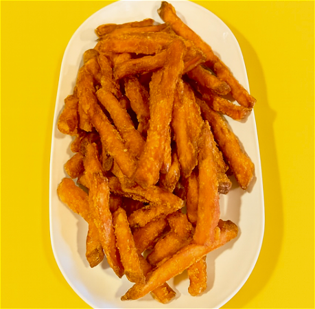 Zoete aardappelfriet