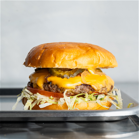 Mess cheeseburger